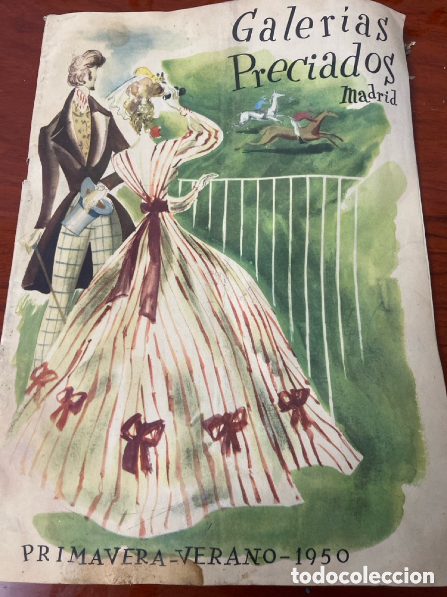 Cat&aacute;logos publicitarios: ANTIGUO CATALOGO GALERIAS PRECIADOS - PRIMAVERA VERANO 1950