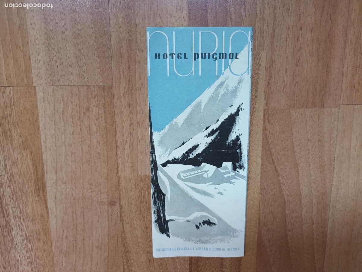 Cat&aacute;logos publicitarios: CAT&Aacute;LOGO HOTEL PUIGMAL SANTUARIO NURIA ESTACION ESQUI