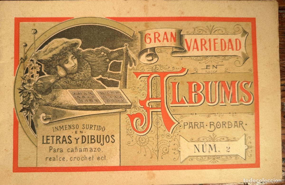 Cat&aacute;logos publicitarios: GRAN VARIEDAD ALBUMS PARA BORDAR PARA CA&Ntilde;AMAZO. N&ordm;2