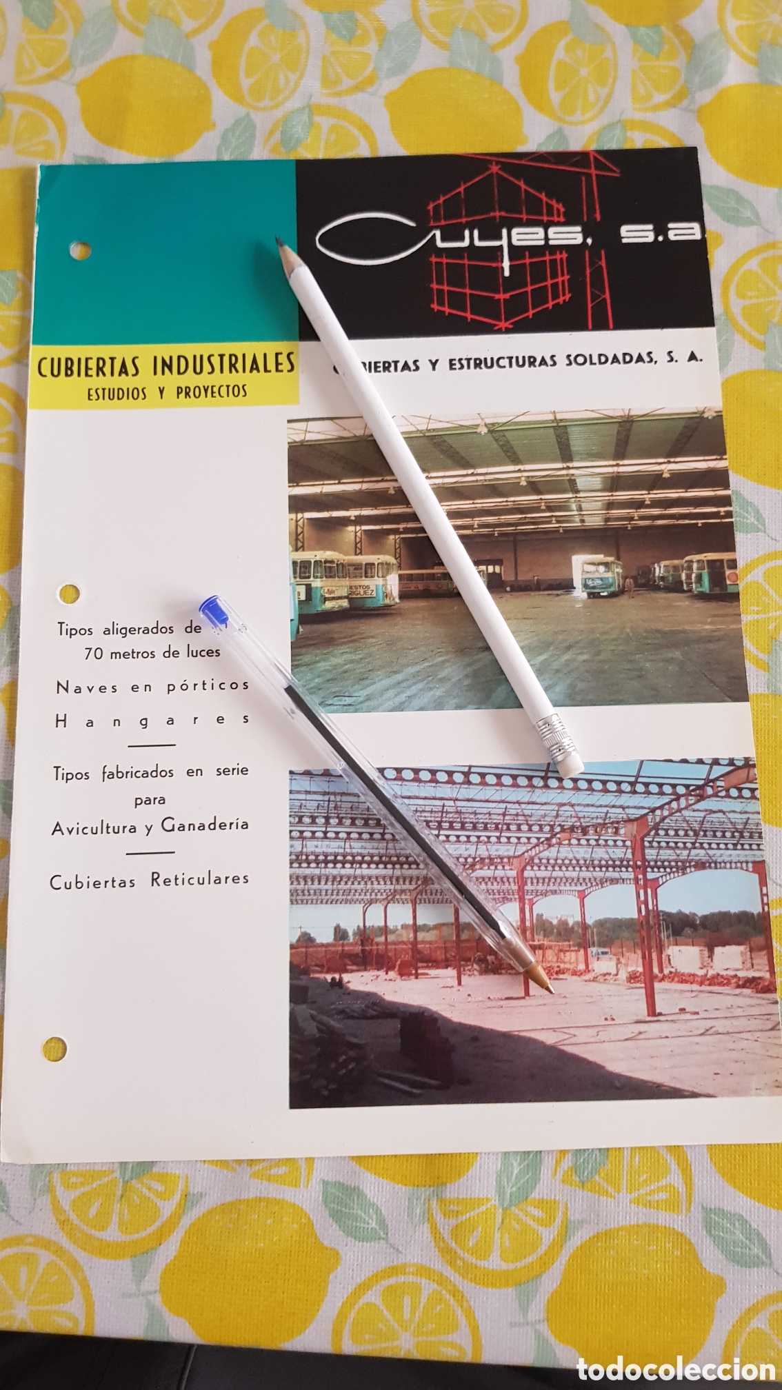 Cat&aacute;logos publicitarios: Cubiertas y estructuras soldadas S.A - Foto 1
