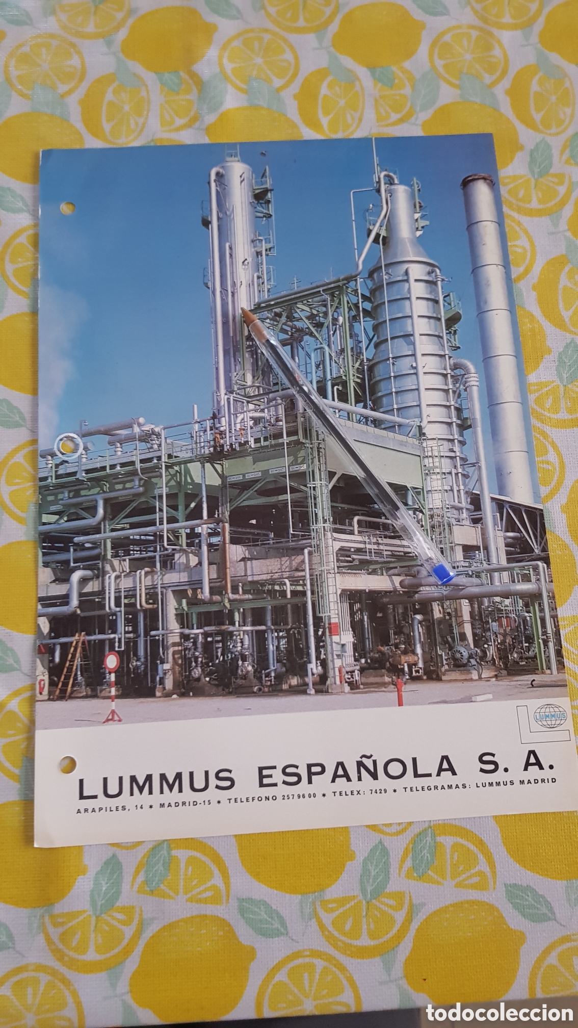 Cat&aacute;logos publicitarios: FOLLETO Lummus Espa&ntilde;ola S.A