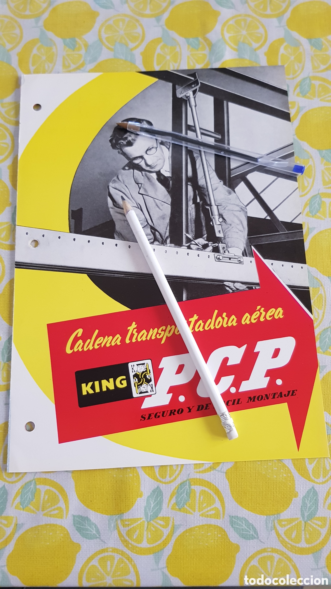 Cat&aacute;logos publicitarios: Cadena tranportadora a&eacute;rea King P.C.P