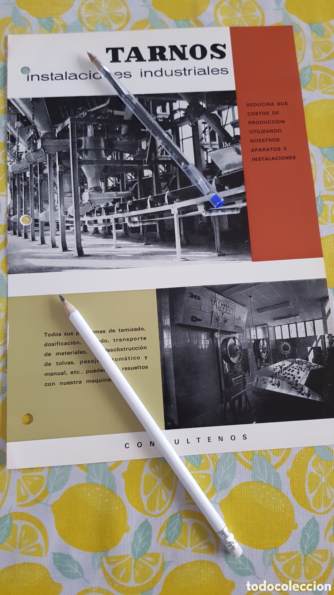 Cat&aacute;logos publicitarios: Tarnos Instalaci&oacute;nes industriales