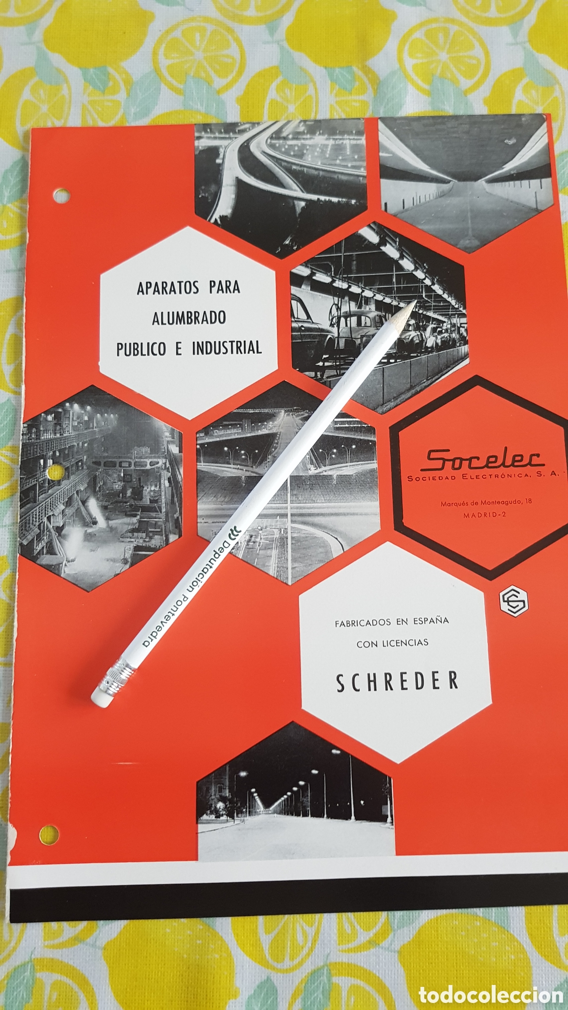 Cat&aacute;logos publicitarios: SOCELEC Sociedad Electr&oacute;nica S.A