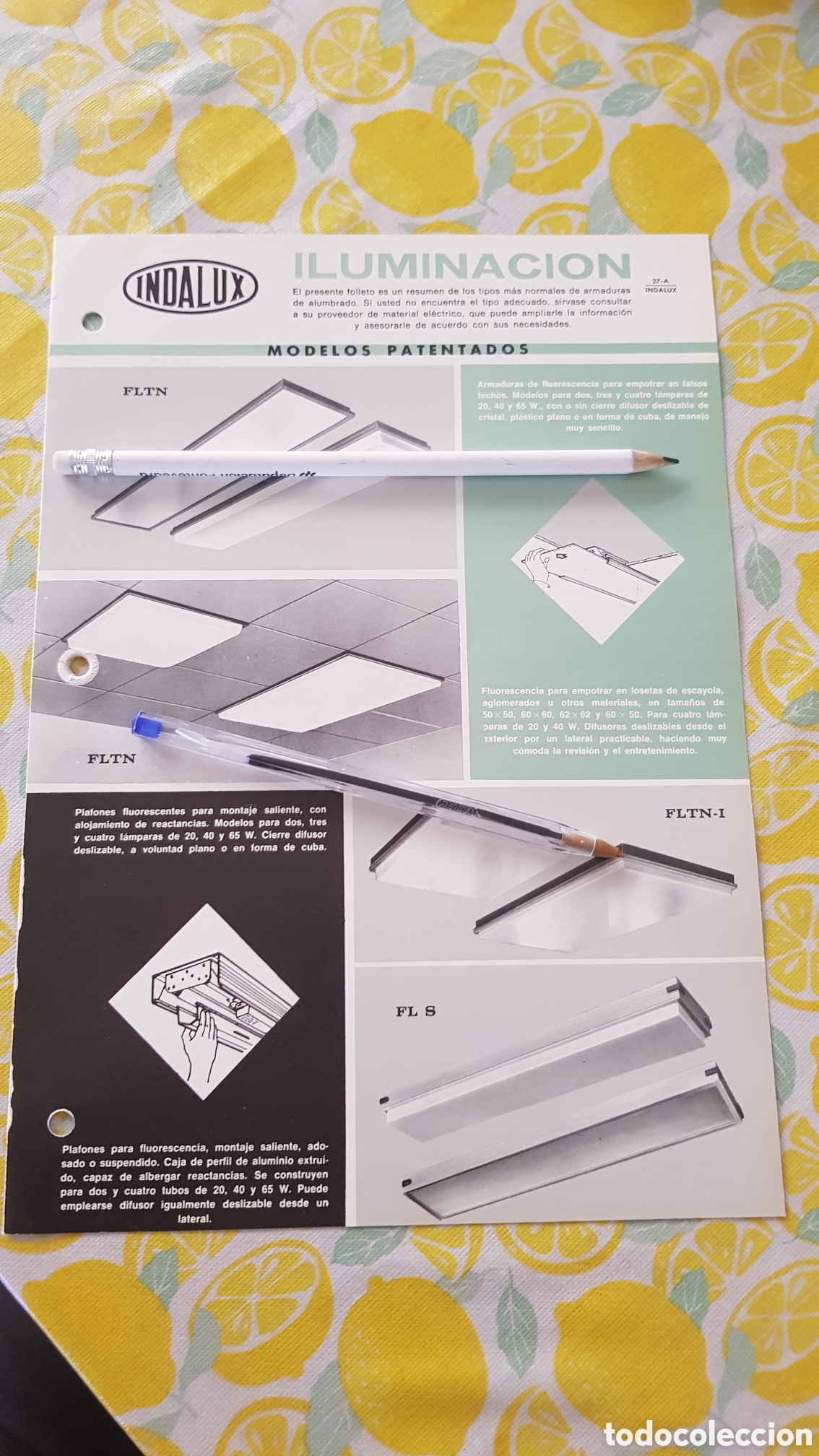 Cat&aacute;logos publicitarios: Catalogo INDALUX Iluminaci&oacute;n