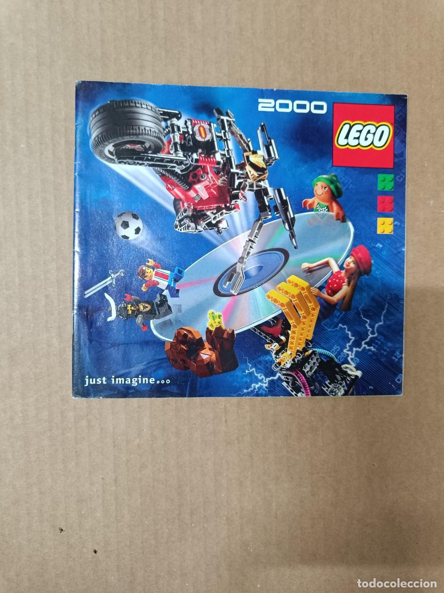 Cat&aacute;logos publicitarios: ANTIGUO CATALOGO DE LEGO 2000 JUST IMAGINE, STAR WARS, POOH TRENES ZIDANE -P31