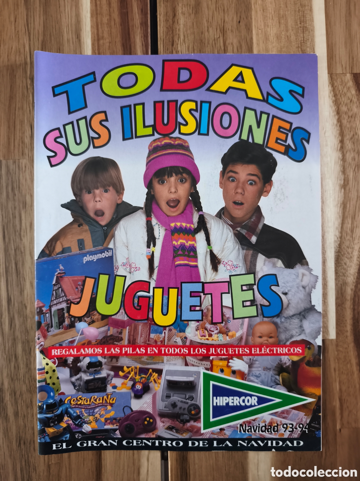 Cat&aacute;logos publicitarios: Cat&aacute;logo de juguetes Hipercor 93/94