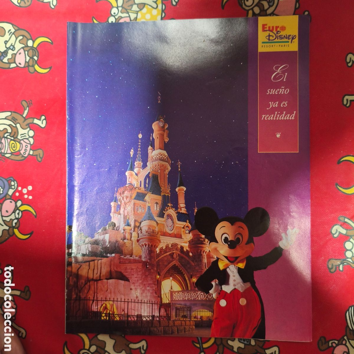 Cat&aacute;logos publicitarios: REVISTA EURO DISNEY RESORT PARIS - 1992 - EL SUE&Ntilde;O YA ES REALIDAD - PUBLICIDAD
