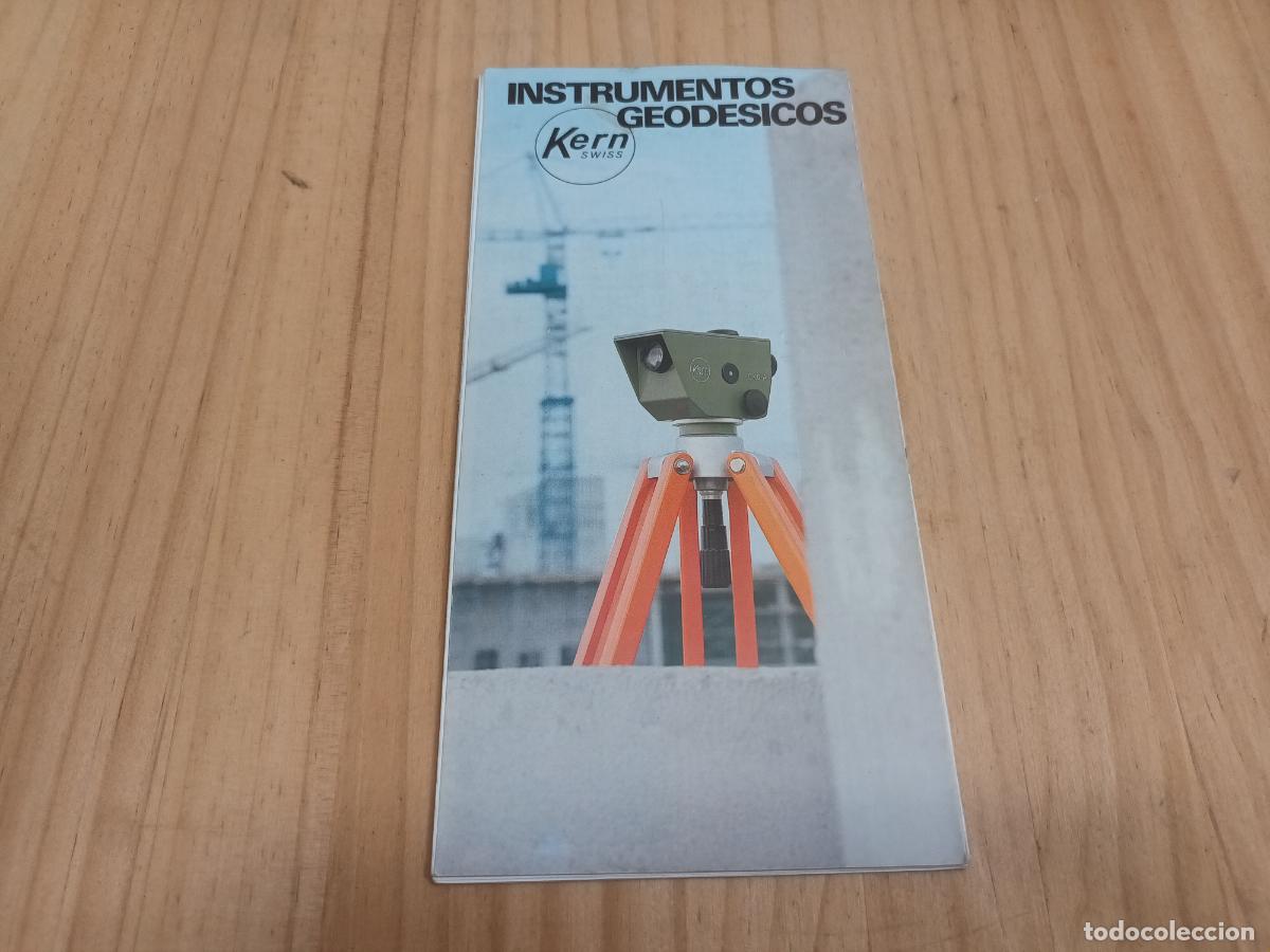 Cat&aacute;logos publicitarios: CAT&Aacute;LOGO KERN SWISS. TEODOLITO. NIVEL. TAQUIMETRO ETC