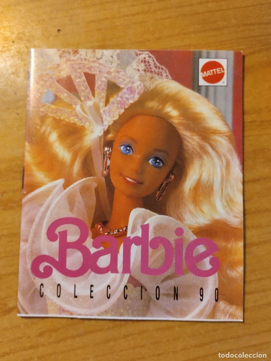 Cat&aacute;logos publicitarios: catalogo barbie coleccion 1990 - Foto 1