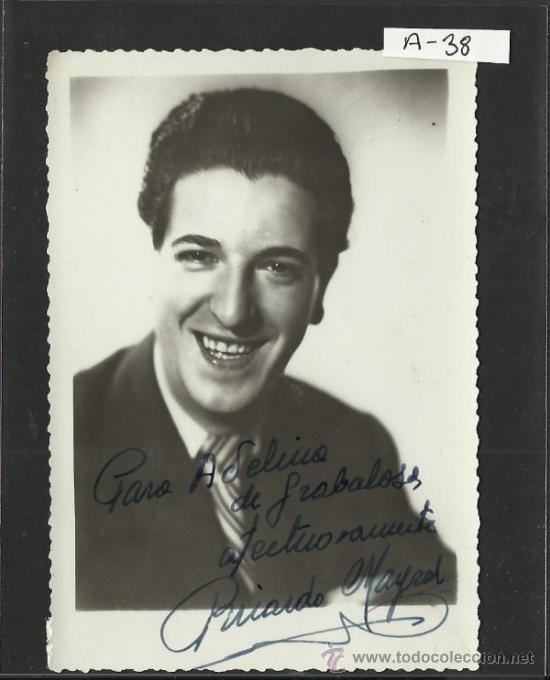 Cine: AUTOGRAFO - RICARDO MAYED  - (A-38) - Foto 1