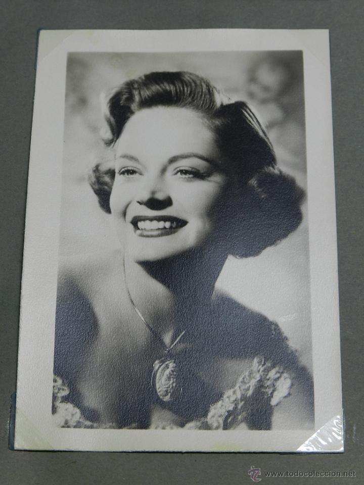 Cine: FOTOGRAFIA DE ACTRIZ DE CINE, MIDE 12 X 9 CMS. - Foto 1