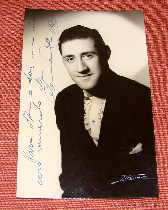 Cine: FOTOGRAFIA CON AUTOGRAFO DE CLEMENTE.... - Foto 1