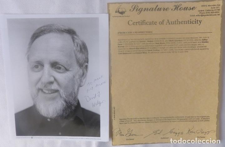 Cine: David L. Wolper signed photo - Foto 1