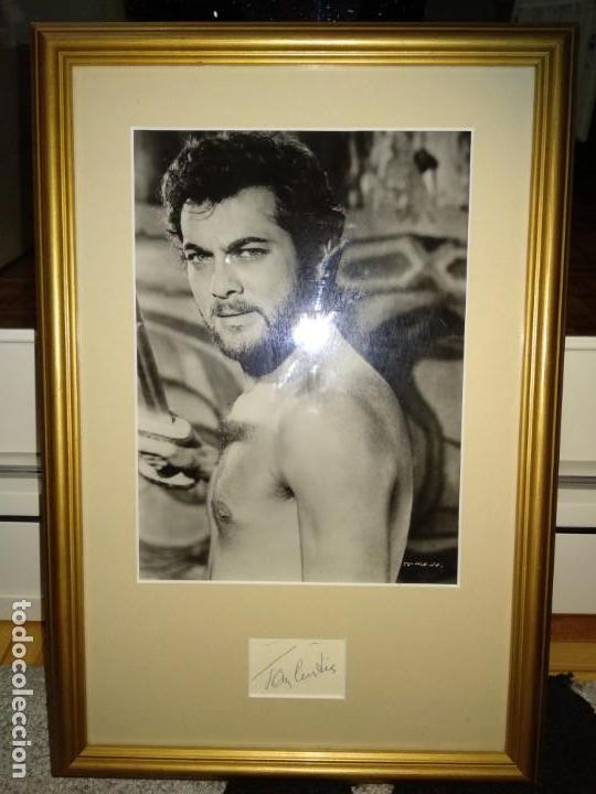 Cine: Tony Curtis autografo - Foto 2