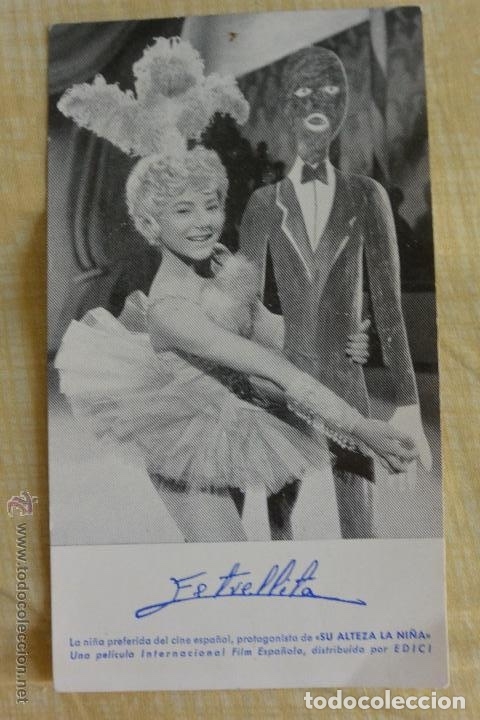Cine: Foto aut&oacute;grafo Estrellita - Foto 1