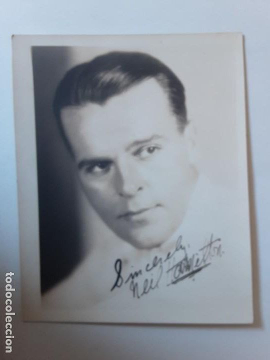 Cine: FOTO FIRMADA DE NEIL HAMILTON - Foto 1