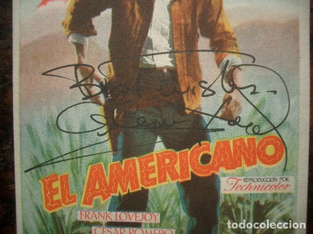 Cine: Aut&oacute;grafo original de Glen Ford - Foto 2