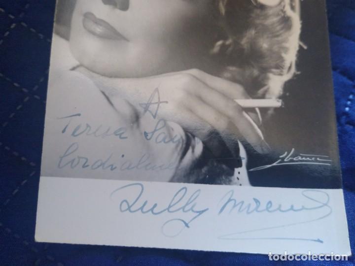 Cine: Fotograf&iacute;a de la actriz Zully Moreno con aut&oacute;grafo original. - Foto 2