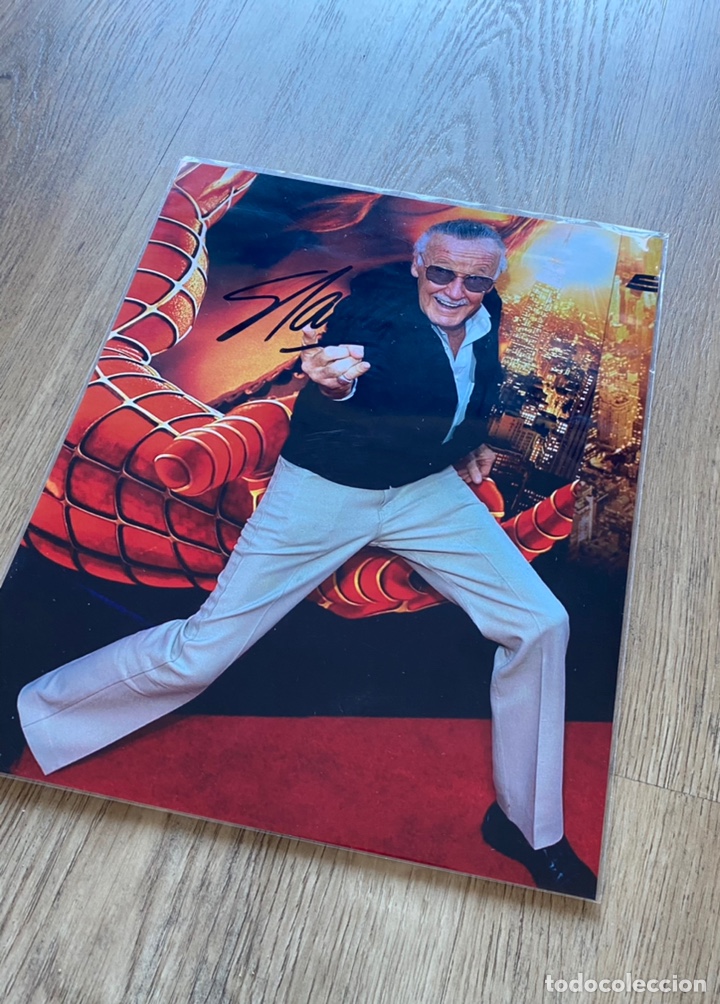 Cine: Stan Lee aut&oacute;grafo original signed, Marvel Spiderman C&oacute;mic StanLee - Foto 2