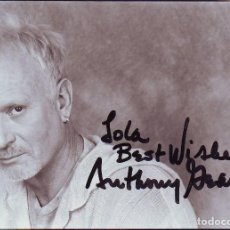 Cine: ANTHONY GEARY (20X25) CM ORIGINAL AUTOGRAHED PHOTO. Lote 263219180