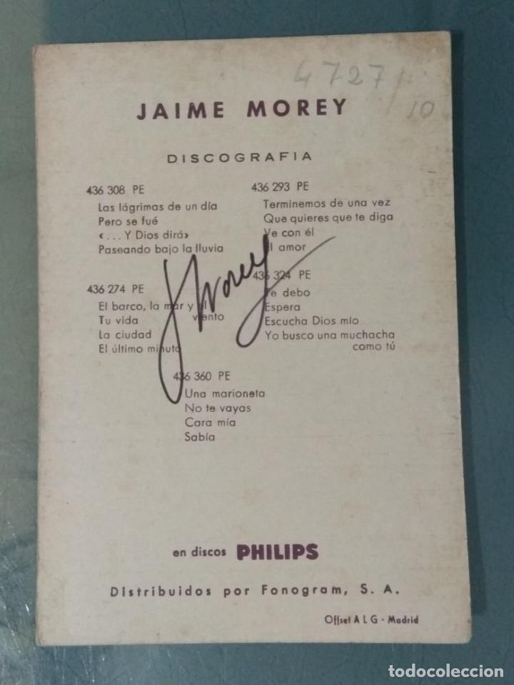 Cine: AUTOGRAFO JAIME MOREY - Foto 2