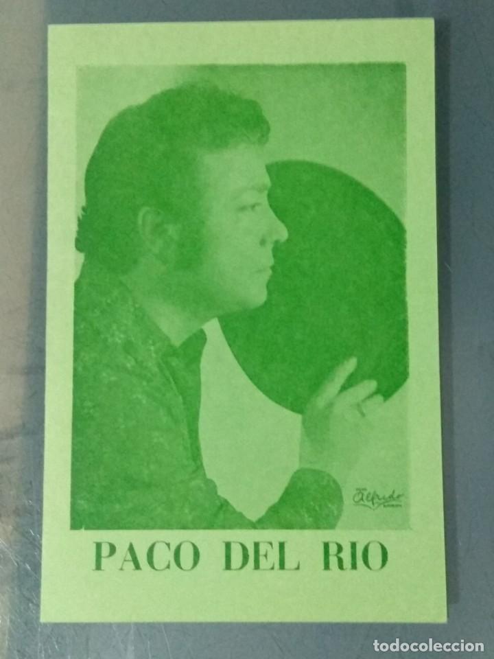 Cine: AUTOGRAFO PACO DEL RIO - Foto 1