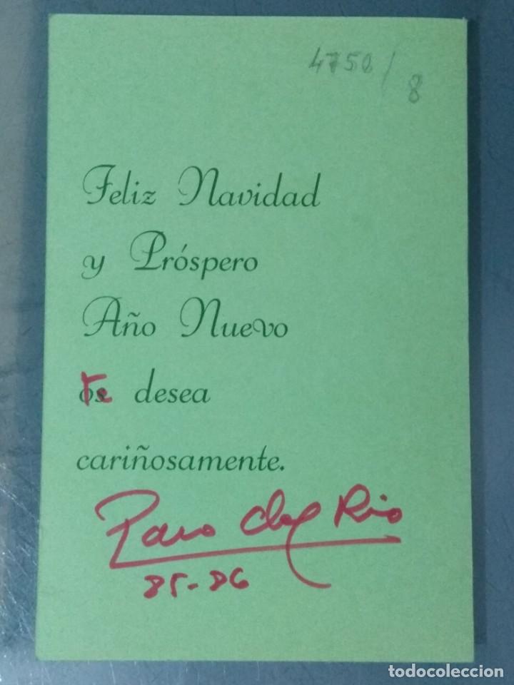 Cine: AUTOGRAFO PACO DEL RIO - Foto 2