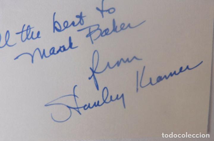 Cine: Stanley Kramer signed card - Foto 1