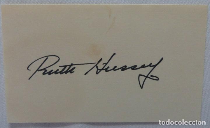 Cine: Ruth Hussey Signed card - Foto 3