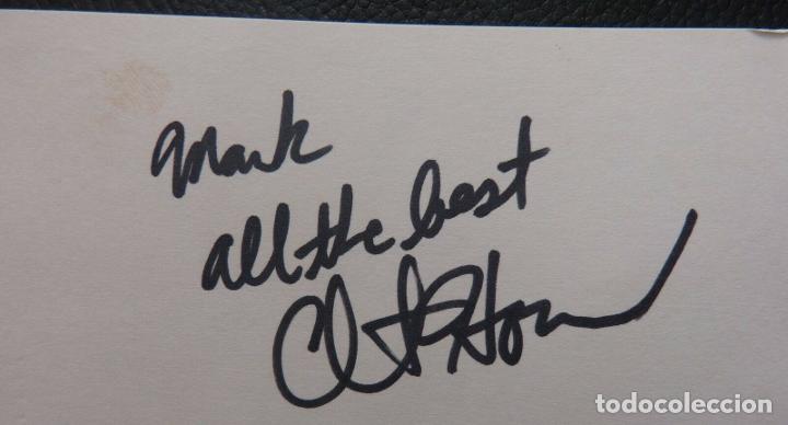 Cine: Signed Clint Howard index card (Actor) - Foto 3