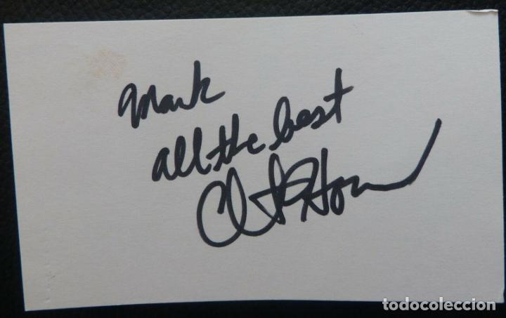 Cine: Signed Clint Howard index card (Actor) - Foto 4