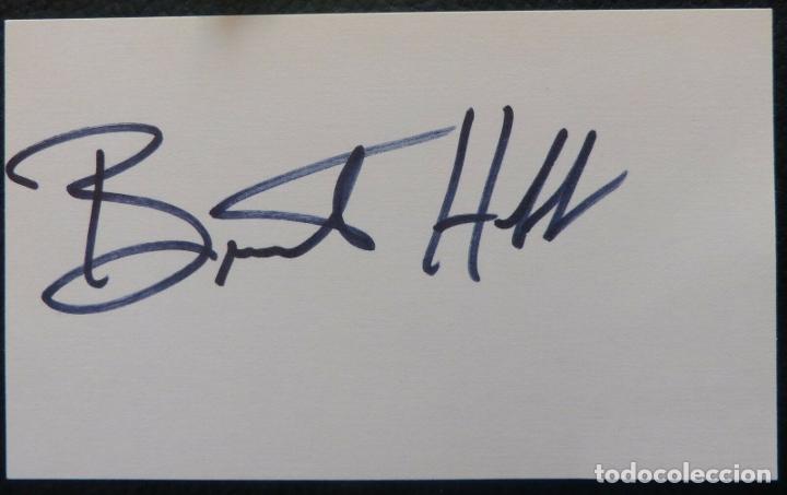 Cine: Brent Huff Signed index card (Actor) - Foto 4