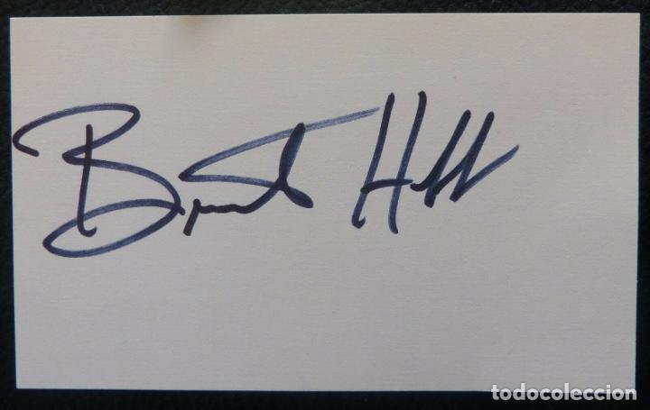 Cine: Brent Huff Signed index card (Actor) - Foto 1