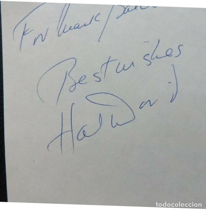 Cine: Hal David signed note with the envelope (Composer)1980 - Foto 3