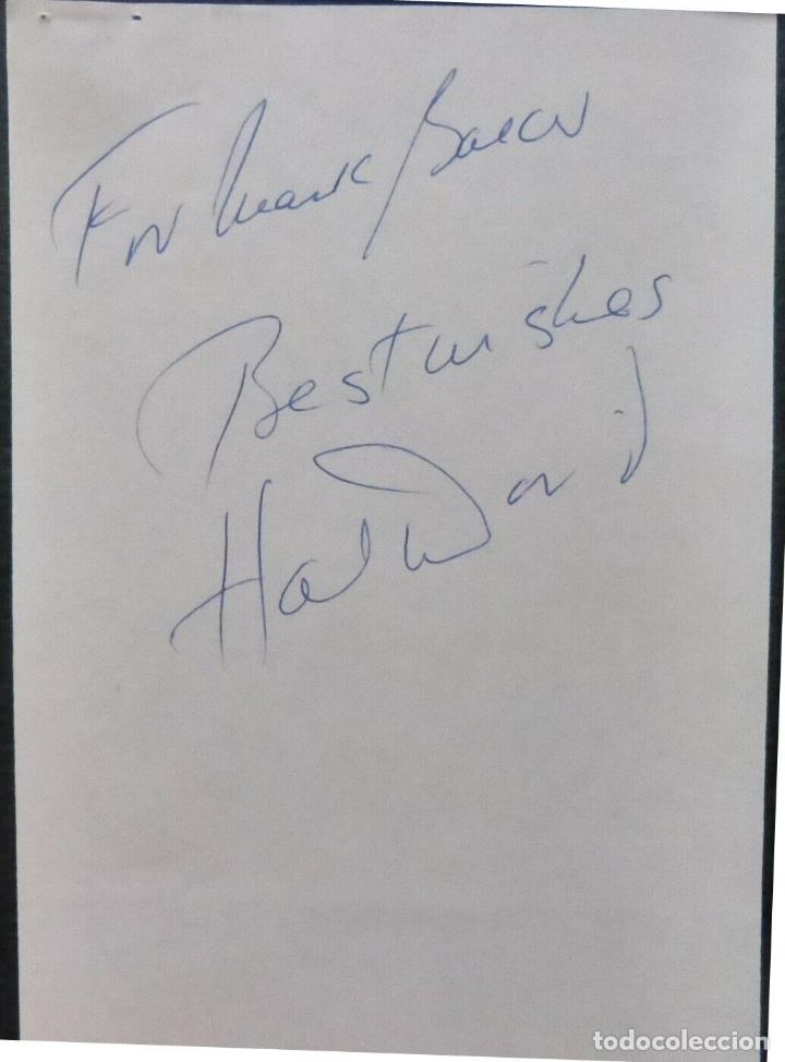 Cine: Hal David signed note with the envelope (Composer)1980 - Foto 5