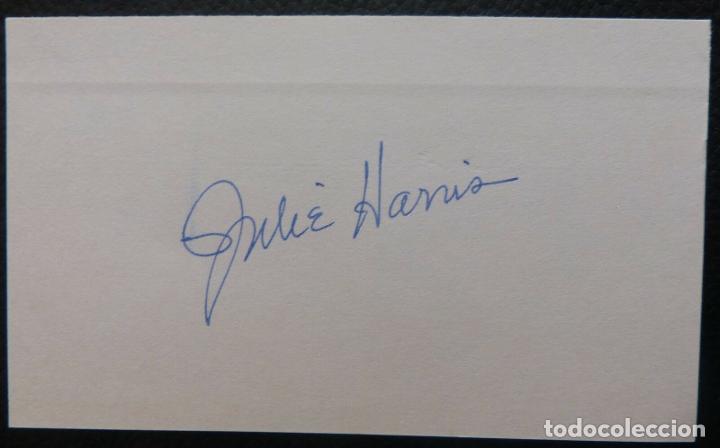 Cine: Julie Harris.Signed card (Actress) - Foto 5