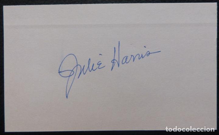 Cine: Julie Harris.Signed card (Actress) - Foto 1