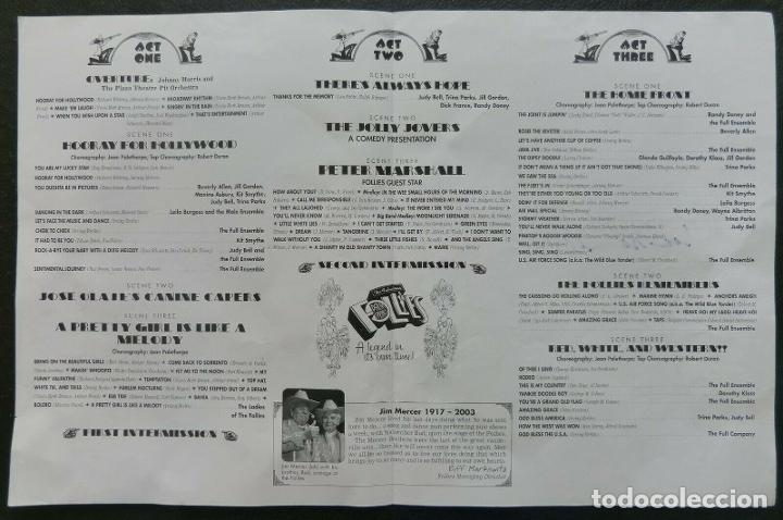 Cine: PETER MARSHALL signed stage play program &#039;03 - Foto 2
