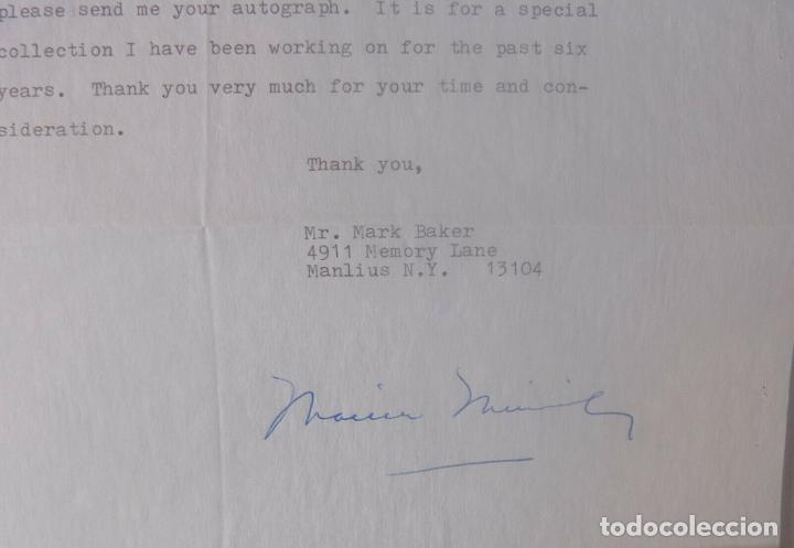Cine: Marvin Eliot Mirisch letter signed - Foto 4