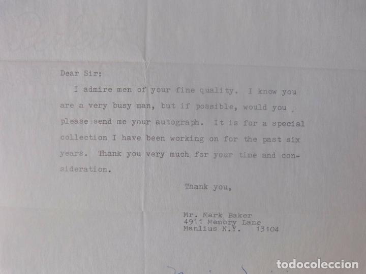 Cine: Marvin Eliot Mirisch letter signed - Foto 5