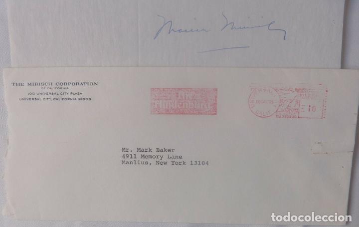Cine: Marvin Eliot Mirisch letter signed - Foto 6