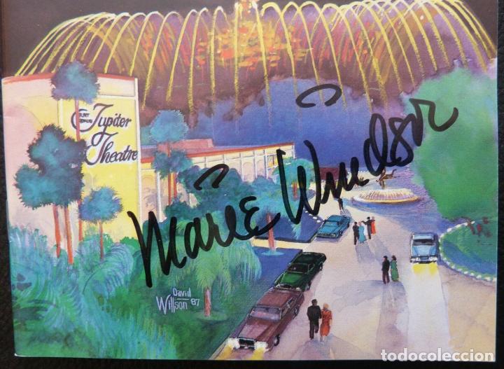 Cine: MARIE WINDSOR signed playbill &#039;89 - Foto 3