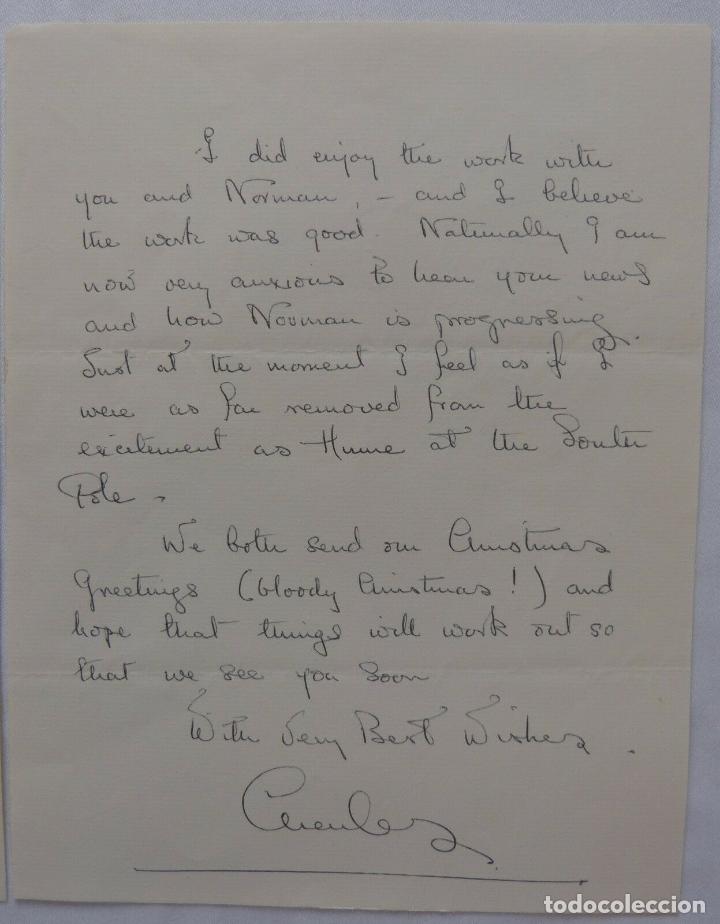Cine: Dore Schary Signed Letter ALS - Foto 2