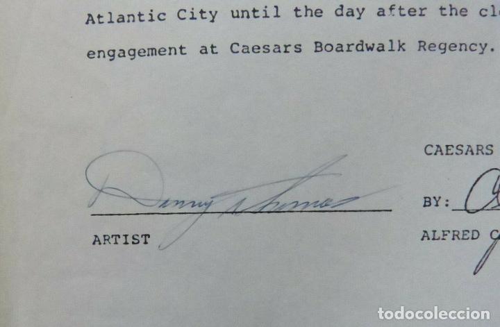 Cine: DANNY THOMAS SIGNED CONTRACT - Foto 5