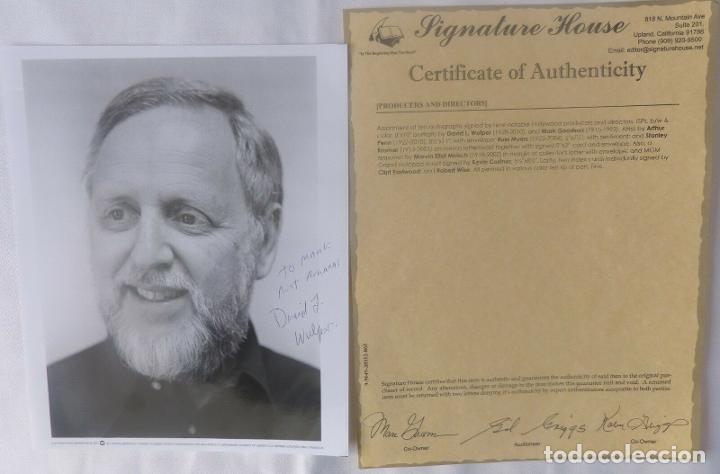 Cine: David L. Wolper signed photo - Foto 1
