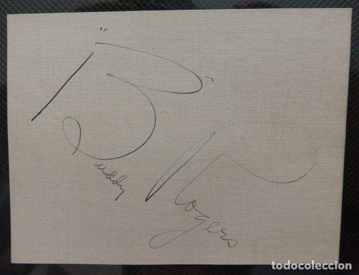 Cine: Buddy Rogers Signed Card in grey ink - Foto 4