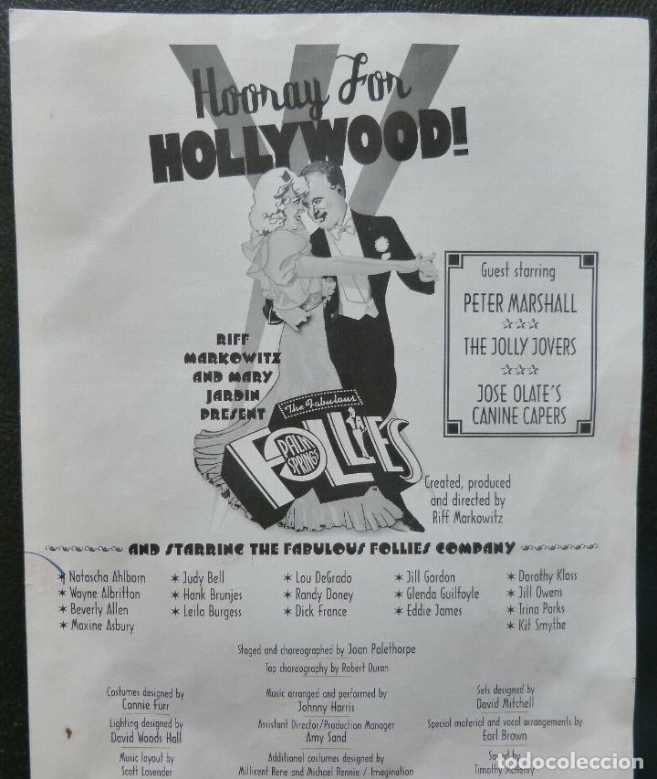 Cine: PETER MARSHALL signed stage play program &#039;03 - Foto 5