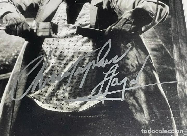 Cine: Christopher Lloyd signed 11x14 Photo volver al futuro autógrafo Beckett cert. - Foto 2 - 312300688