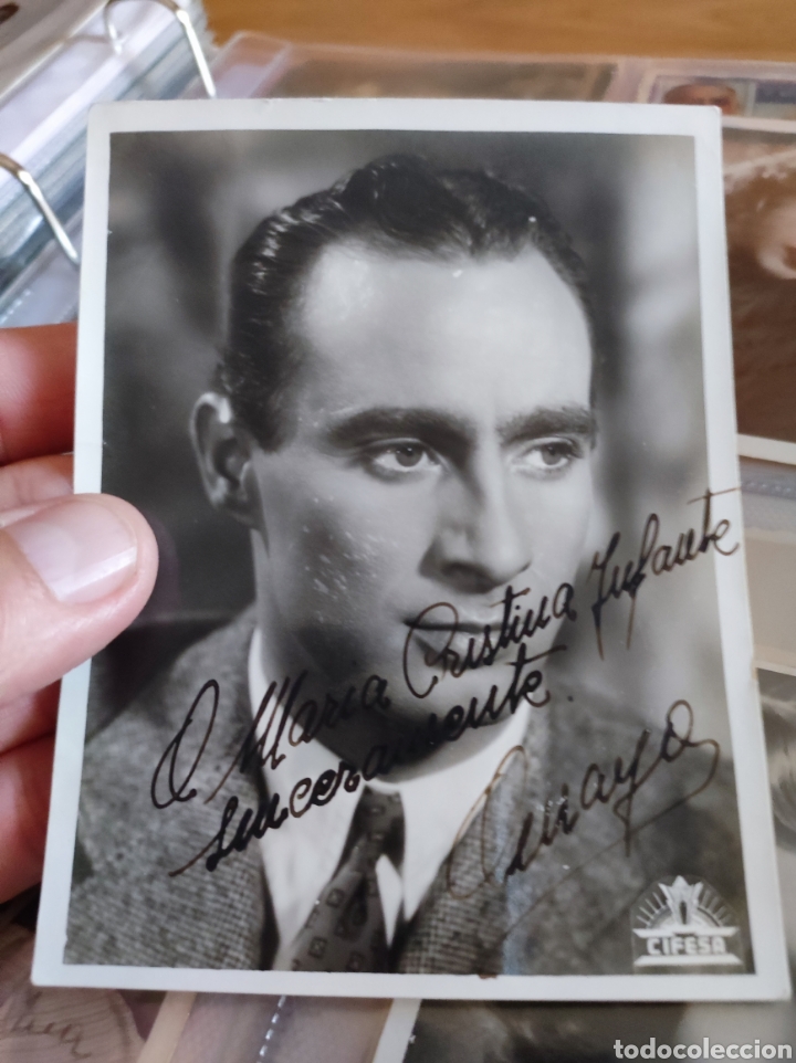 Cine: Aut&oacute;grafo Alfredo Mayo - Foto 1
